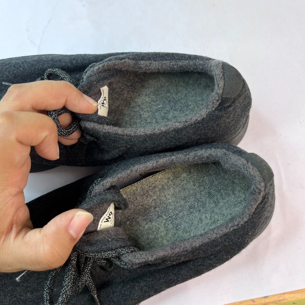 Allbirds Wool Runners Women’s Dark Gray Merino Wool Sneakers Size 9 - Picture 5 of 7